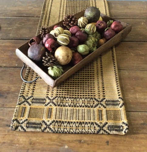EDGEFIELD WEAVE MUSTARD/BLACK/TAN